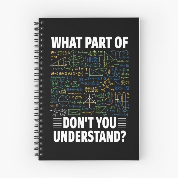 Item preview, What Part of Don’t You Understand? – Funny Math, Science & STEM Equation Meme designed and sold by BrainBubbleArt.