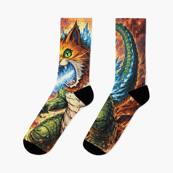 Item preview, CatZilla — When a Cat Awakens as a Kaiju designed and sold by Nope Cats.