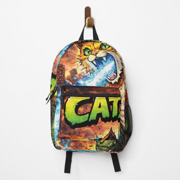 Item preview, CatZilla — When a Cat Awakens as a Kaiju designed and sold by Nope Cats.