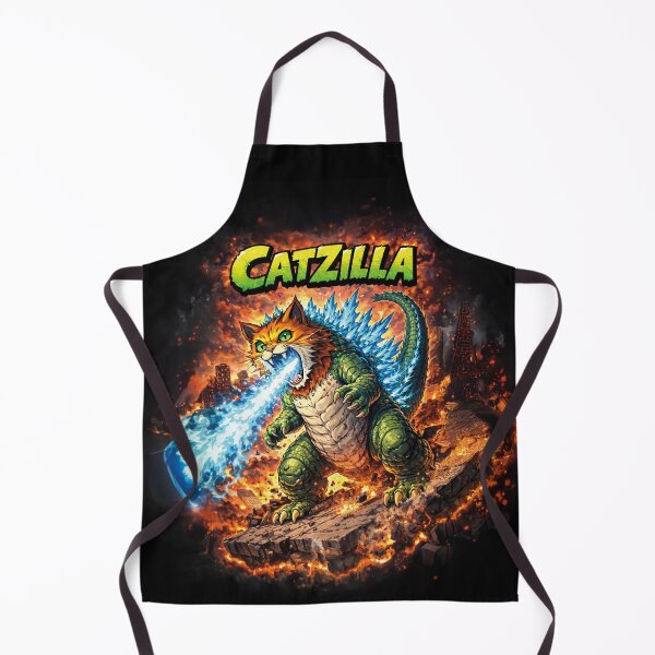 Item preview, CatZilla — When a Cat Awakens as a Kaiju designed and sold by Nope Cats.