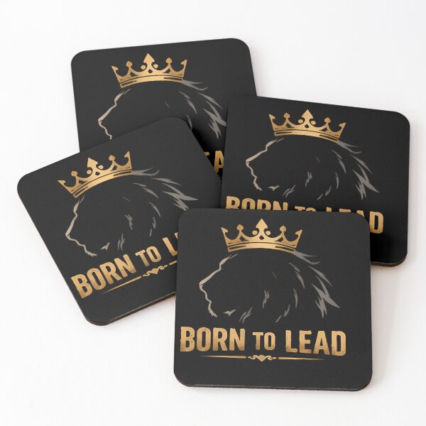 Item preview, Born to Lead | Alpha Lion Motivation T-Shirt designed and sold by Crown & Claw.