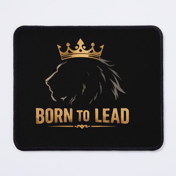 Item preview, Born to Lead | Alpha Lion Motivation T-Shirt designed and sold by Crown & Claw.