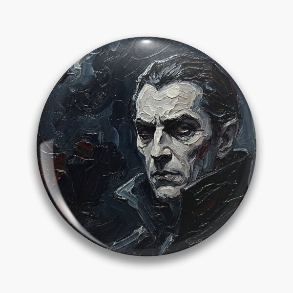 Item preview, Dracula – Obsession and Immortality | Textured Gothic Literary Portrait designed and sold by SavinMercantile.