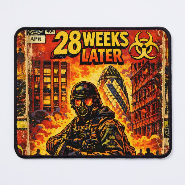Item preview, 28 WEEKS LATER MAINTAIN THE QUARANTINE COMIC COVER PRINT designed and sold by Campbell0395.