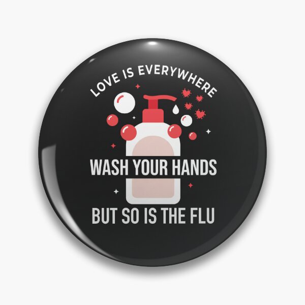 Item preview, Love Is Everywhere Wash Your Hands designed and sold by FreshVibe Prints.