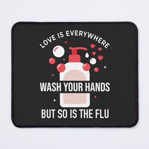 Item preview, Love Is Everywhere Wash Your Hands designed and sold by FreshVibe Prints.