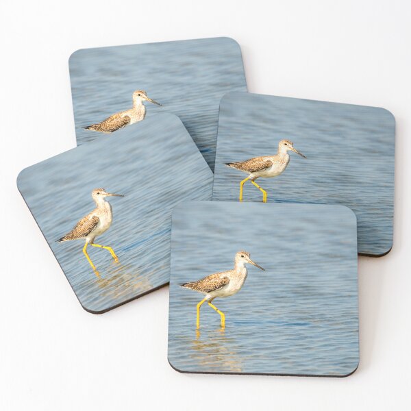 Item preview, Single Yellowlegs in Shallow Wetlands designed and sold by Debra Martz.