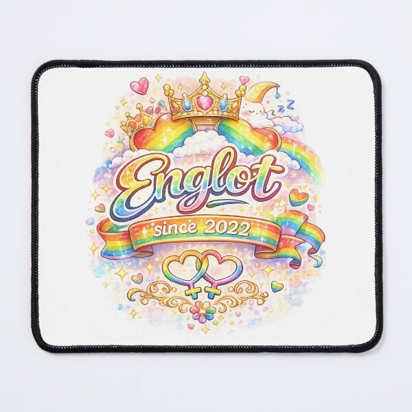 Item preview, Englot Since 2022 – LGBTQ+ Pride Crown Rainbow Fandom Design designed and sold by Item Geeks.