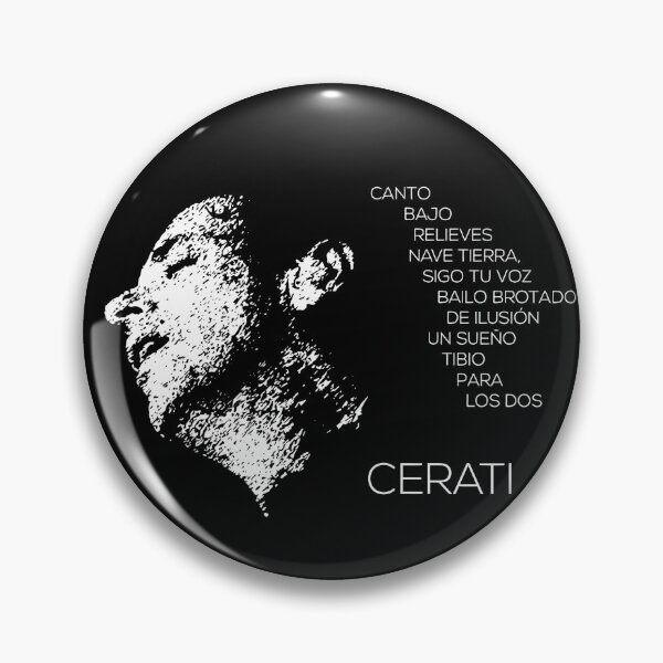Item preview, Gustavo Cerati designed and sold by OneSix22.