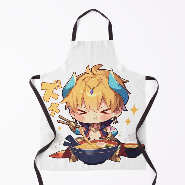 Item preview, Gilgamesh Fate Grand Order Kawaii Chibi Ramen King designed and sold by mildaclairmo.