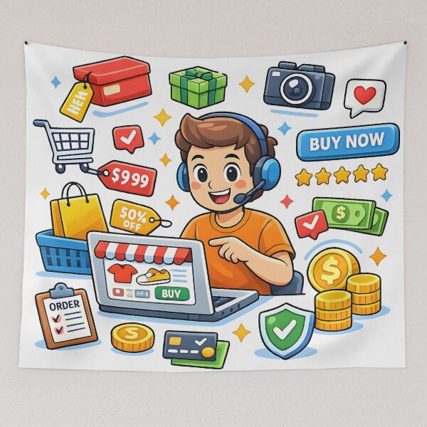 Item preview, sell website designed and sold by Uglyandcute.
