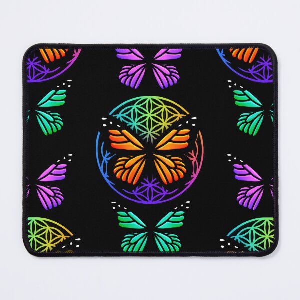 Item preview, Butterflies, flower of life, scared geometry  designed and sold by hollycooper.