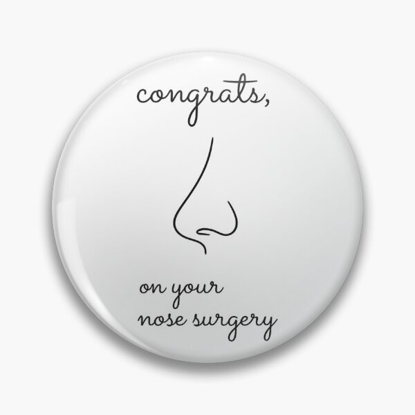 Item preview, Congrats On Your Nose Surgery designed and sold by drmekcrafts.