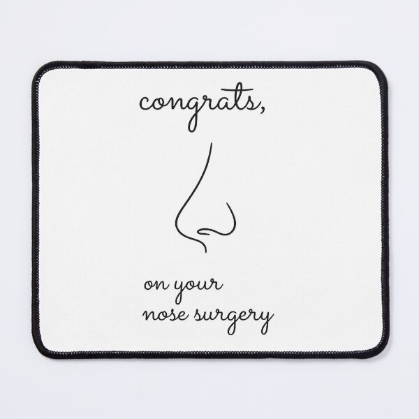 Item preview, Congrats On Your Nose Surgery designed and sold by drmekcrafts.