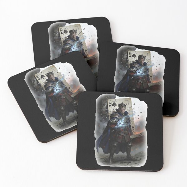 Item preview, Gothic King of Spades Fantasy Art | Dark Romance Warlord designed and sold by DarkRomanceMom.