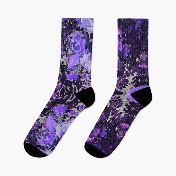 Item preview, Abstract purple foliage, purple botanical, bohemian purple forest   designed and sold by hollycooper.