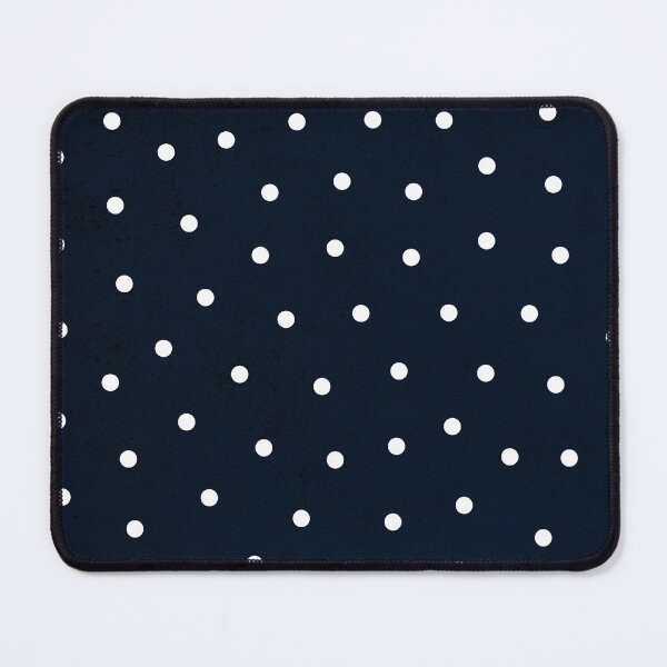 Item preview, navy swiss dots designed and sold by Good_Things.