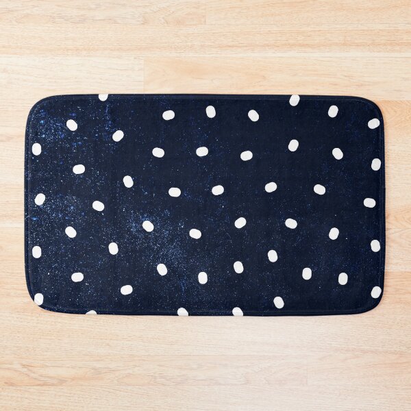 Item preview, navy swiss dots designed and sold by Good_Things.