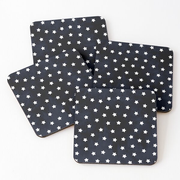 Item preview, navy swiss stars designed and sold by Good_Things.