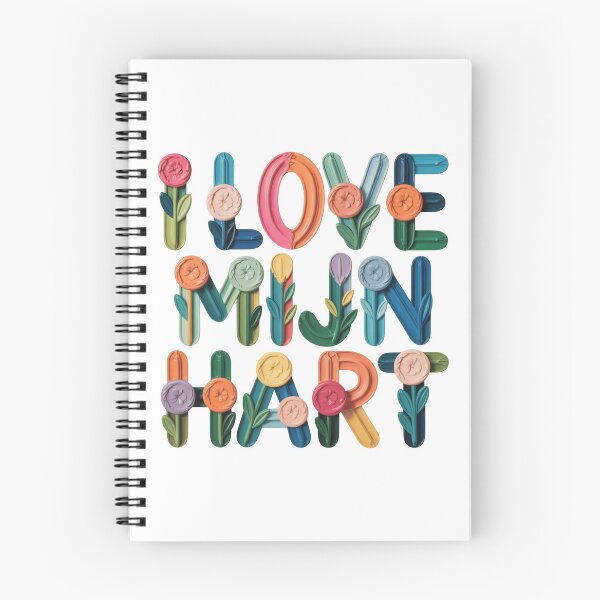 Item preview, Love in Colors: Words of Love with a Brush designed and sold by AriStyleArt.