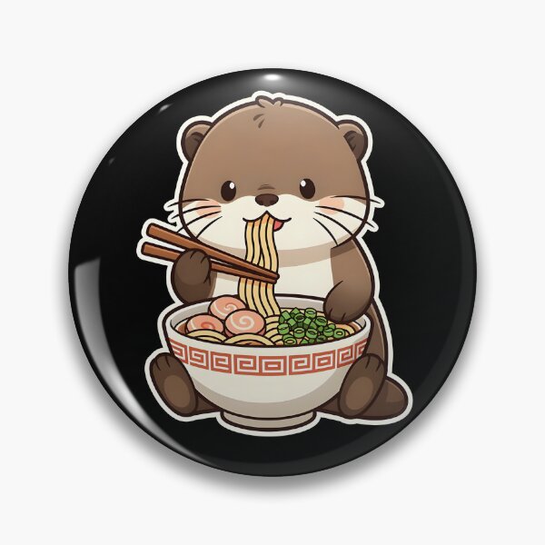 Item preview, Otter Ramen Noodle Charm designed and sold by Clauxel.