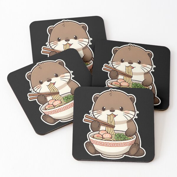 Item preview, Otter Ramen Noodle Charm designed and sold by Clauxel.