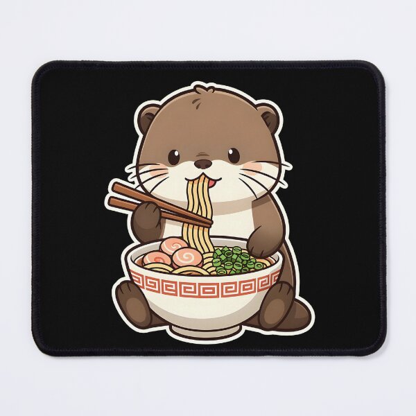 Item preview, Otter Ramen Noodle Charm designed and sold by Clauxel.
