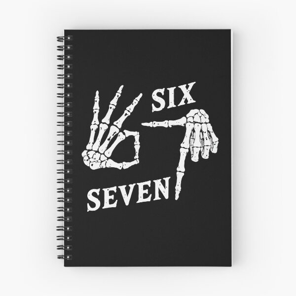 Item preview, 67 Meme Skeleton Hands – Six Seven Bone Hand Gesture Viral Internet Meme designed and sold by BrainBubbleArt.