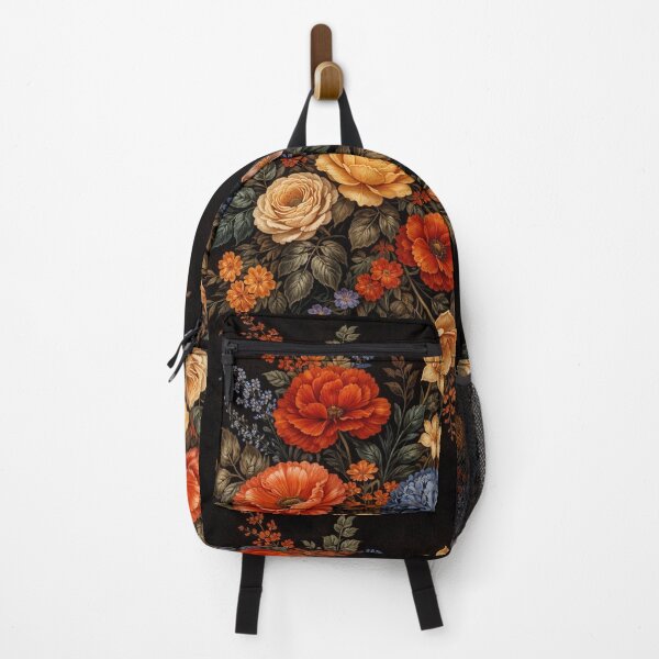 Item preview, Dark Vintage Botanical Floral Oil Painting designed and sold by ZEYCAT.