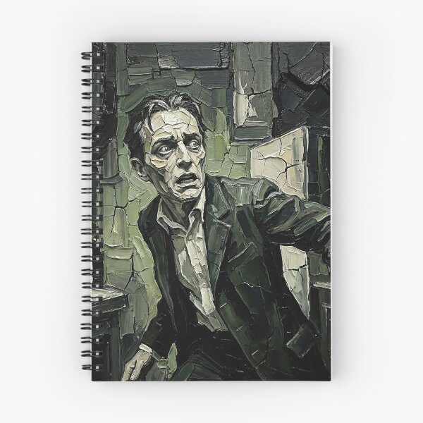 Item preview, Victor Frankenstein – Obsession and Consequence | Gothic Literary Portrait designed and sold by SavinMercantile.