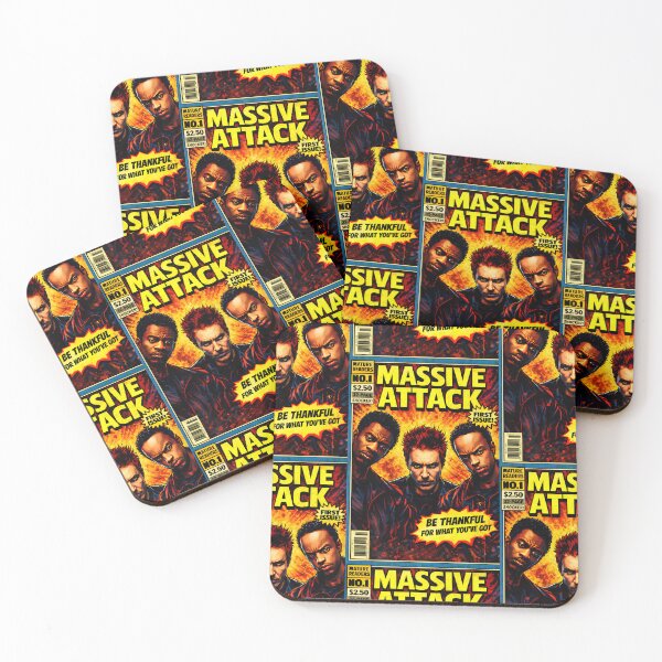 Item preview, MASSIVE ATTACK COMIC PRINT BE THANKFUL designed and sold by Campbell0395.
