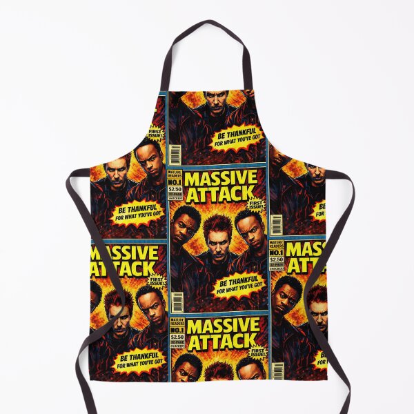 Item preview, MASSIVE ATTACK COMIC PRINT BE THANKFUL designed and sold by Campbell0395.