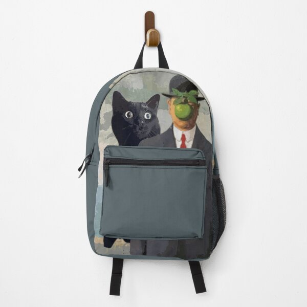 Item preview, Kuro Kitty in Art History: Son of Man, Magritte  designed and sold by NowellM.