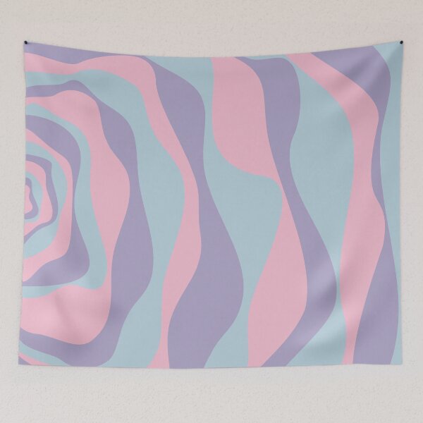 Item preview, Ebb and Flow 4 in Blue, Pink, and Lilac designed and sold by LAEC-Shop.