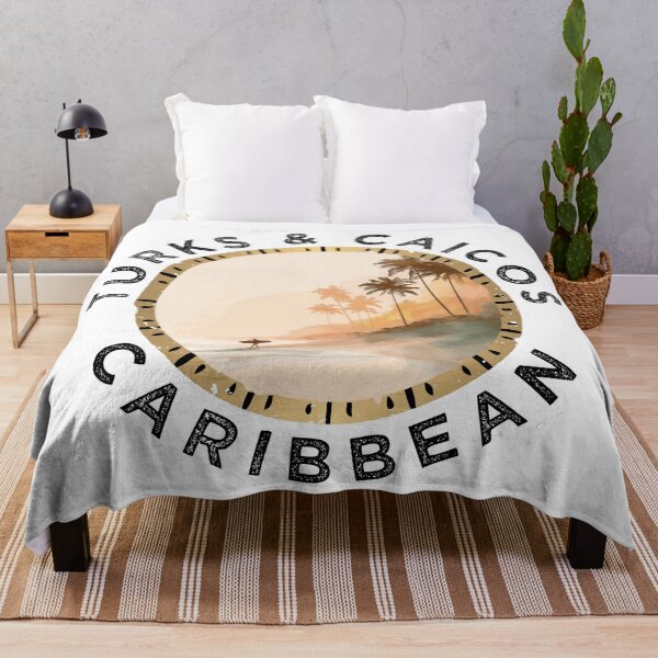 Item preview, Turks And Caicos - Caribbean (with Black Lettering) designed and sold by VelvetRoom.