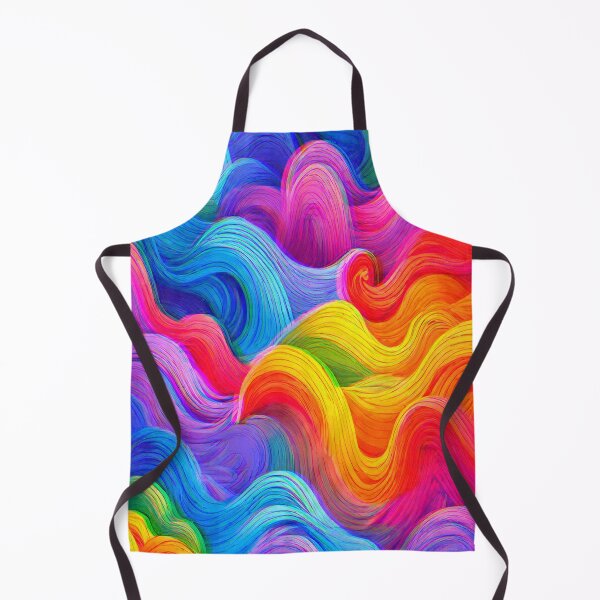 Item preview, Rainbow waves pattern! designed and sold by Giulivo Store Graphic.