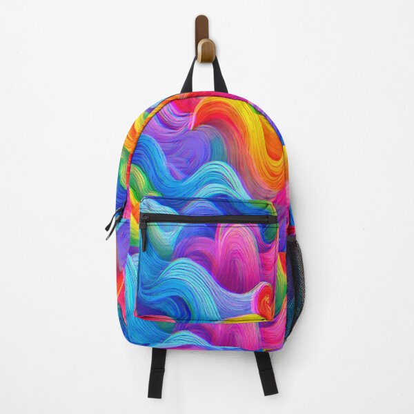 Item preview, Rainbow waves pattern! designed and sold by Giulivo Store Graphic.