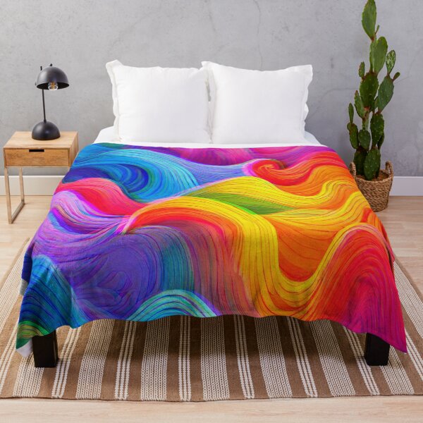 Item preview, Rainbow waves pattern! designed and sold by Giulivo Store Graphic.
