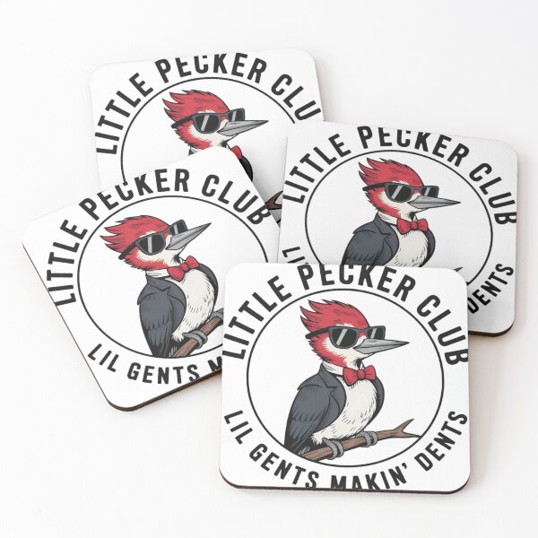 Item preview, Little Pecker Club | Funny Woodpecker Graphic Design designed and sold by lganme.