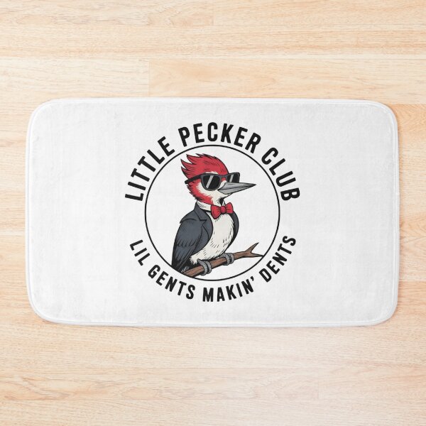Item preview, Little Pecker Club | Funny Woodpecker Graphic Design designed and sold by lganme.