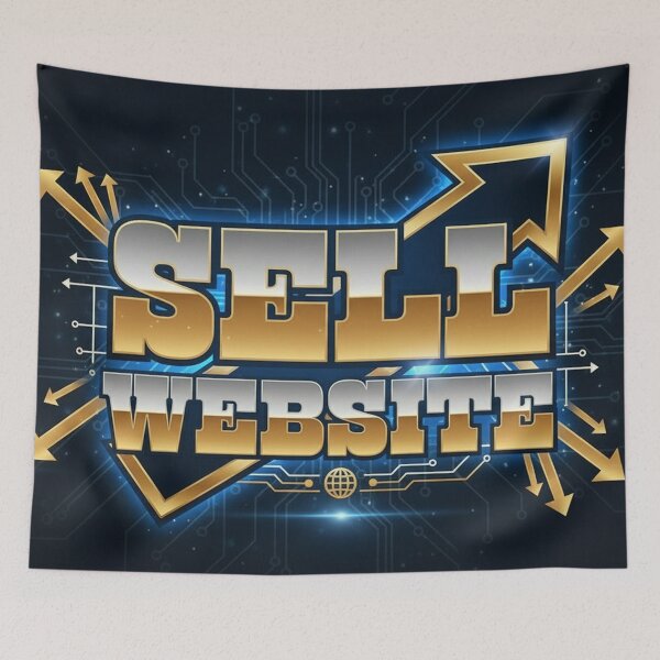 Item preview, Sell Website Design – Bold Typography Minimalist Business Style designed and sold by GoWolf.