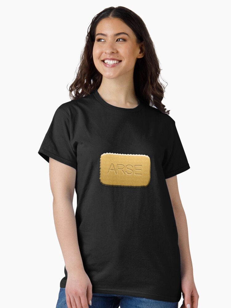 Thumbnail 2 of 7, Classic T-Shirt, Arse biscuits!! designed and sold by brianftang.