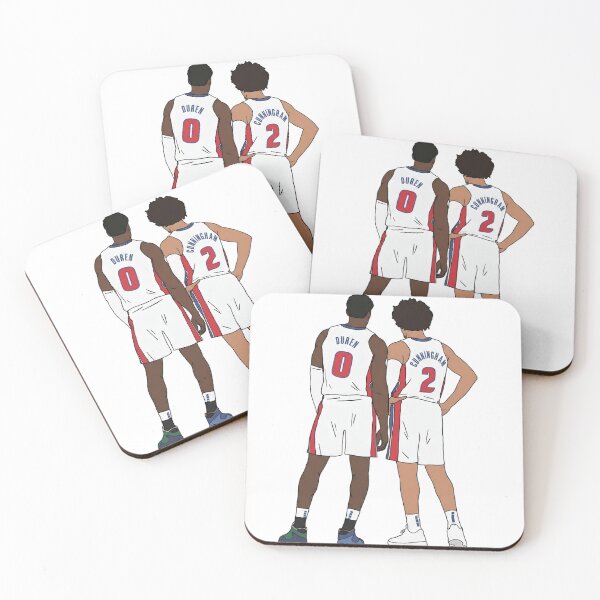 Item preview, Jalen Duren and Cade Cunningham designed and sold by Hoops and Movie Sticks.
