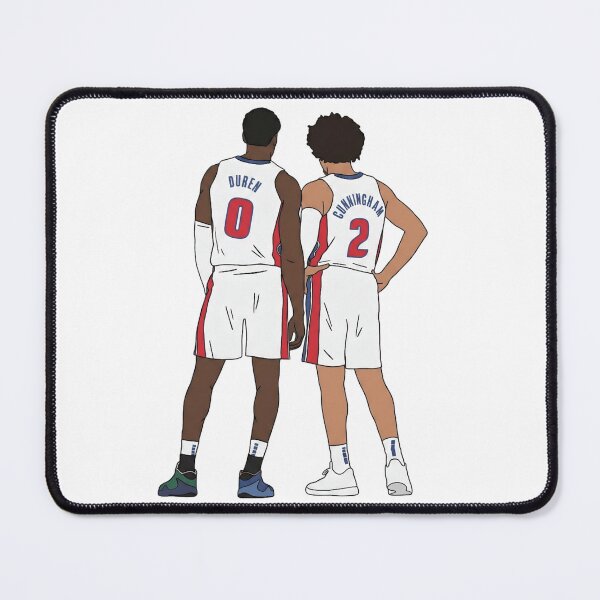 Item preview, Jalen Duren and Cade Cunningham designed and sold by Hoops and Movie Sticks.