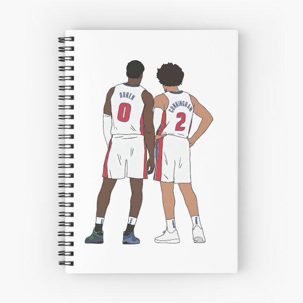 Item preview, Jalen Duren and Cade Cunningham designed and sold by Hoops and Movie Sticks.
