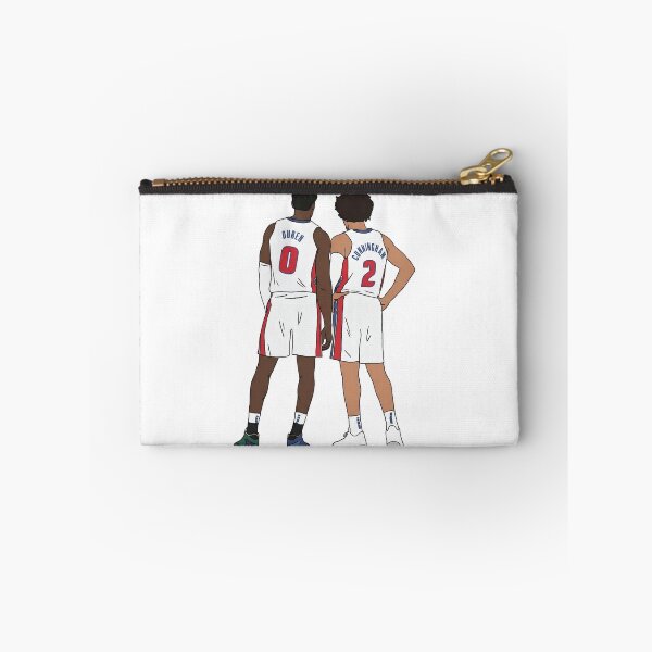 Item preview, Jalen Duren and Cade Cunningham designed and sold by Hoops and Movie Sticks.