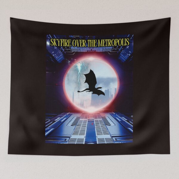 Item preview, Skyfire Over the Metropolis designed and sold by RodimusG1Art.