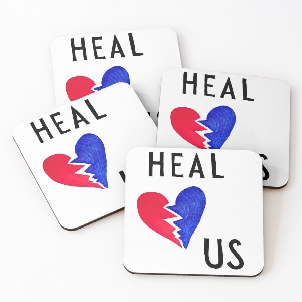 Item preview, HEAL US - Black Font designed and sold by ThreeBlooms.
