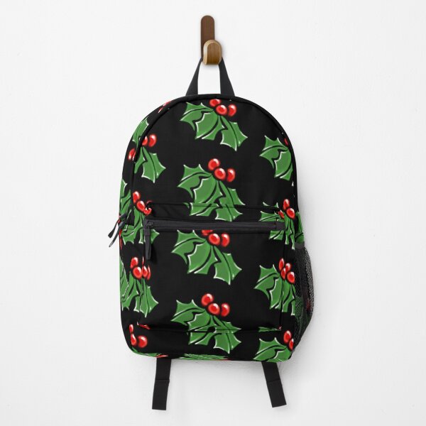 Item preview, Christmas holiday Holly berry botanical, red and green Holiday plant designed and sold by hollycooper.