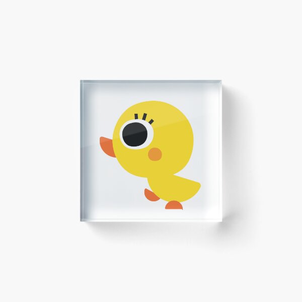 Item preview, Kawaii Yellow Duckling Sticker Art designed and sold by velvetskyco.